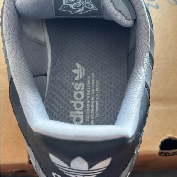 Adidas Gray and White Men's Sneakers - Picture 4 of 4